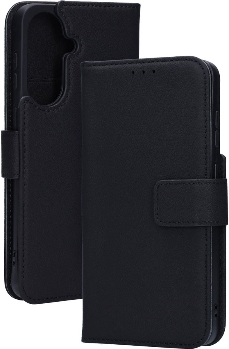 Mobiparts Leather Wallet Case geschikt voor Samsung Galaxy A57 - Zwart