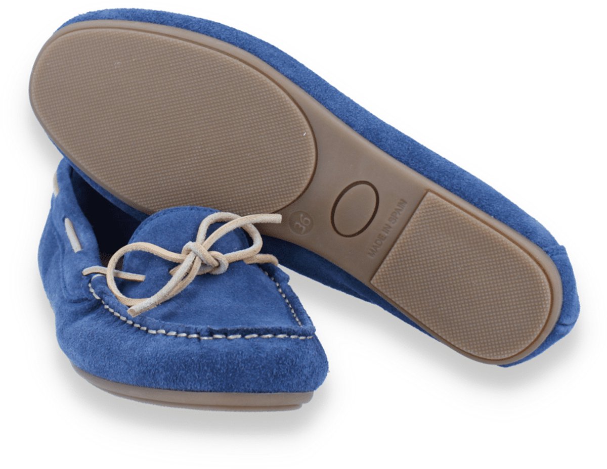 Hee! Dames Bootschoen | Blauw | Maat: 36