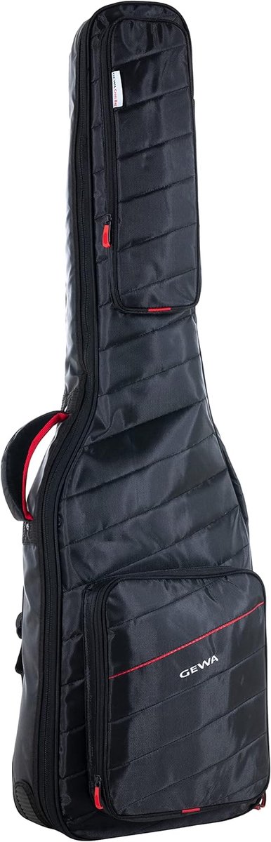 Basgitaar Tas - Gigbag - Transport Muziek - Verstevigd Ontwerp - Zwart