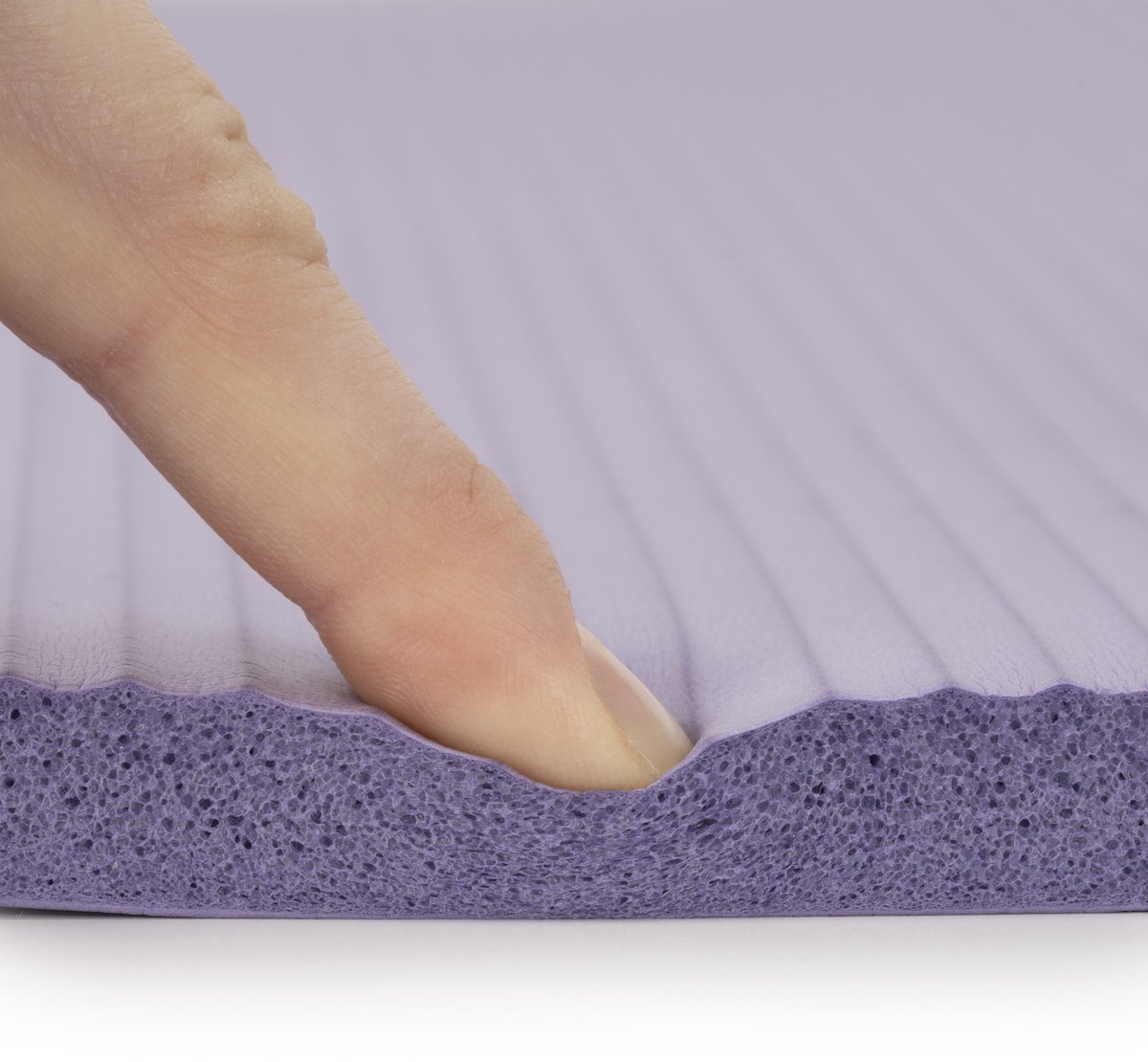 Actiget® Yogamat - Extra Dik - Inclusief Draagriem - 183 x 61 x 1,5 CM - Paars thumbnail 6