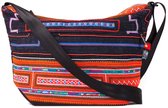 Ethnotek Bagan L - Sac à bandoulière / Sac lune - Crossbody - 12L - Compartiment pour ordinateur portable 13 pouces