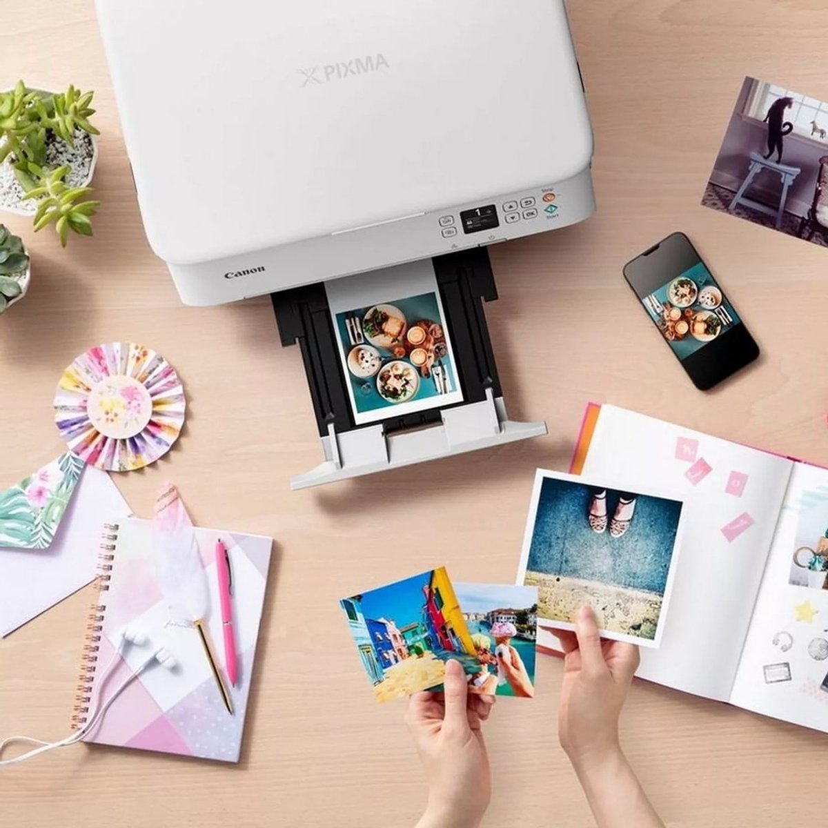 Canon PIXMA TS5351i - All-In-One Inkjetprinter - Wit thumbnail 5