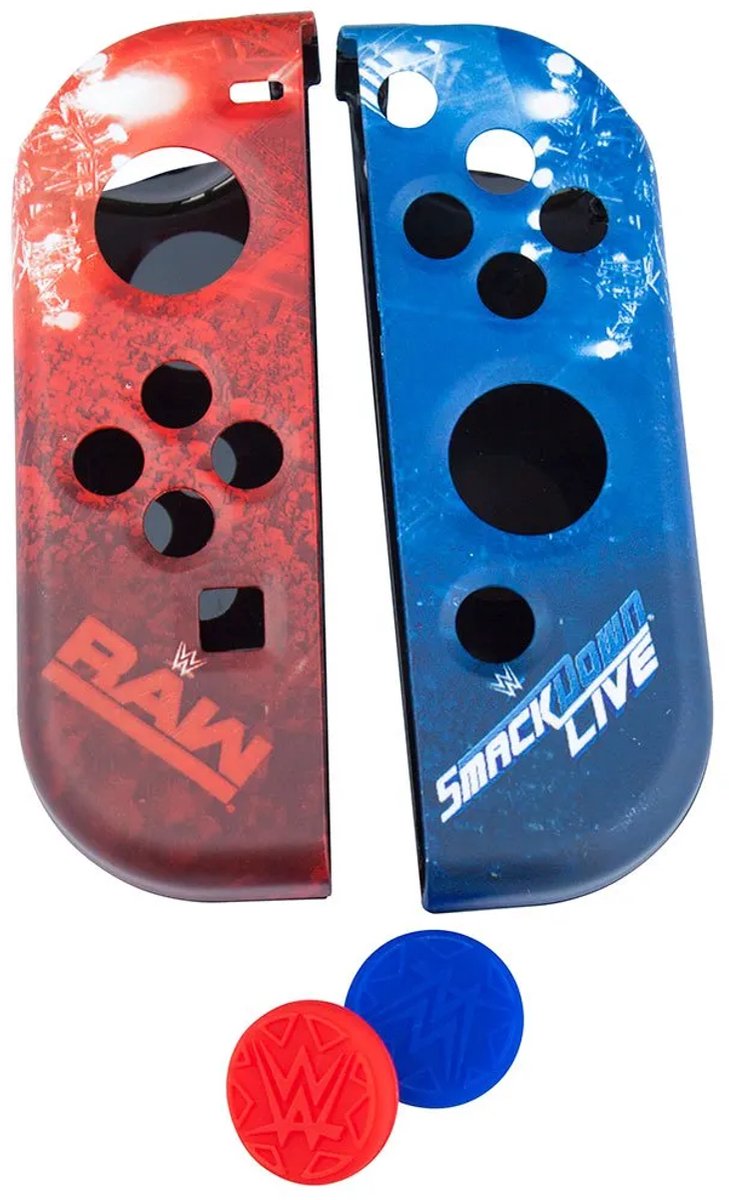 Nintendo Switch - WWE - Joy Con Controller Hoesjes - Silicone grips