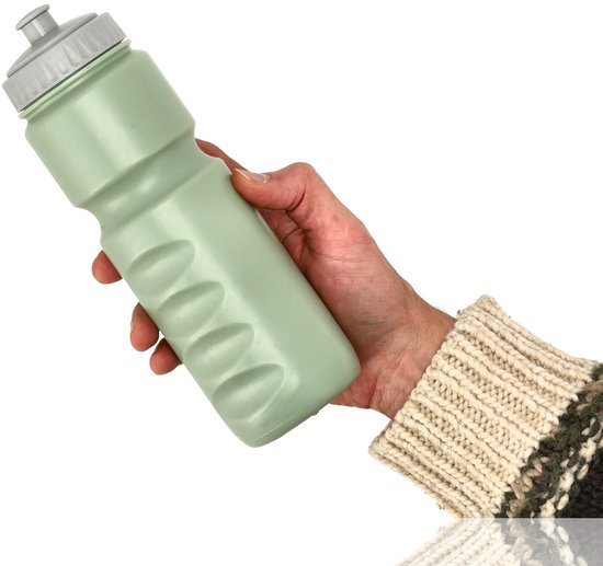 Bidon 800 ml Set van 2 - Fiets Bidon en Sportfles - BPA-vrij - Geschikt voor Alle Bidonhouders - Waterfles voor Fitness en Wielrennen - Mintgroen van Bidon — afbeelding 3
