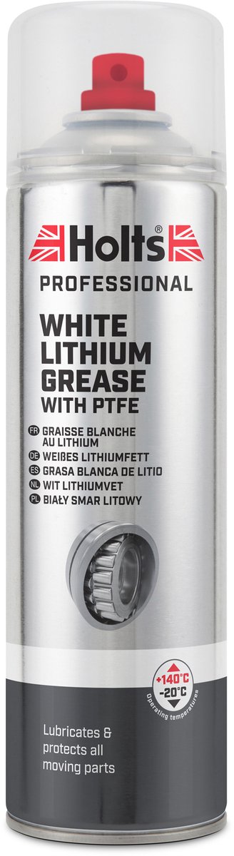 Holts Wit Lithiumvet PTFE 500ml