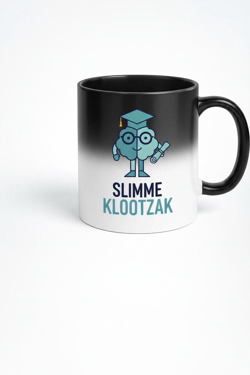Slimme Klootzak Magische Mok - Personaliseerbaar Cadeau Idee