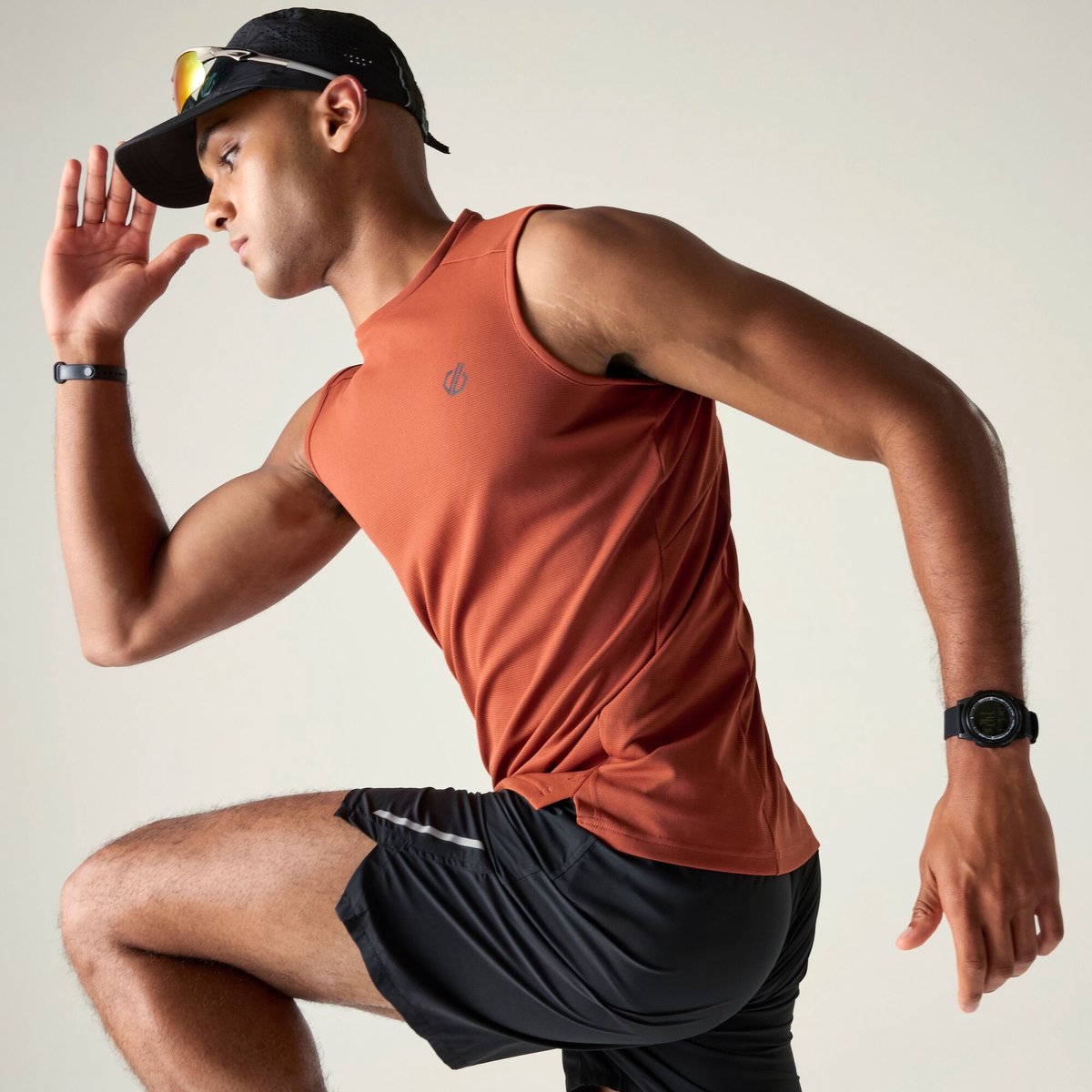 Dare2B Agile sneldrogende tanktop voor heren Oranje