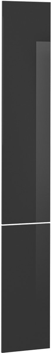 Vicco R-Line Keukenfront – 29.6 x 196 cm meubelfront voor de hoge apothekerskast Antraciet Hoogglans