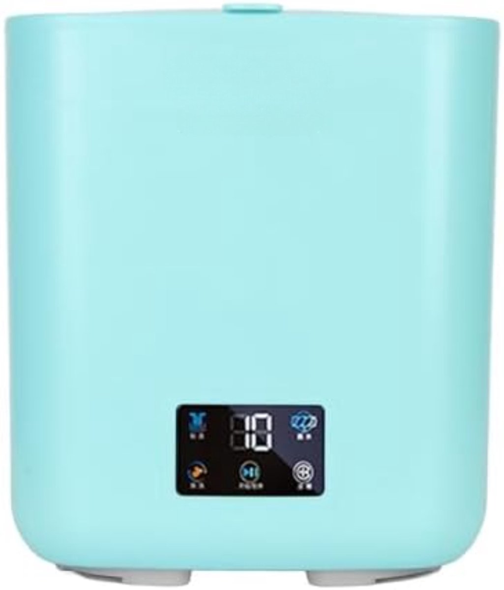SCH® Mini Wasmachine - Wasmachine - Lichtblauw - 27cm x 27cm x 30cm