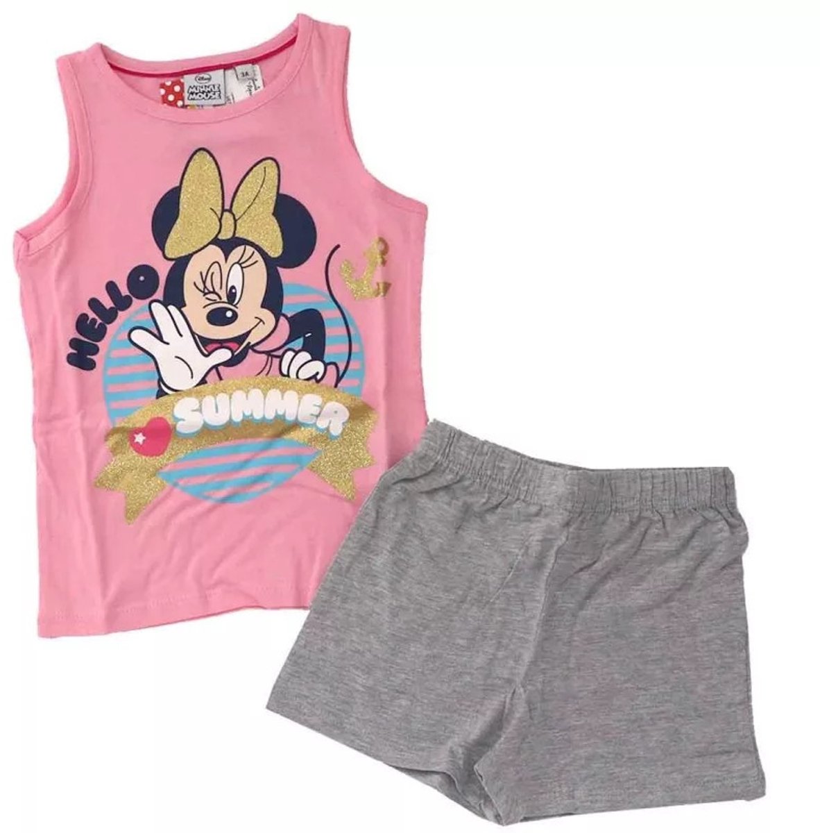 Disney Minnie kinderpyjama's 6 jaar Grijs