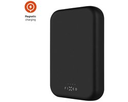 Fixed Powerbank 10000 mAh MagSafe Zwart | Magzen | Draadloos opladen | USB-C aansluiting | 20W PD