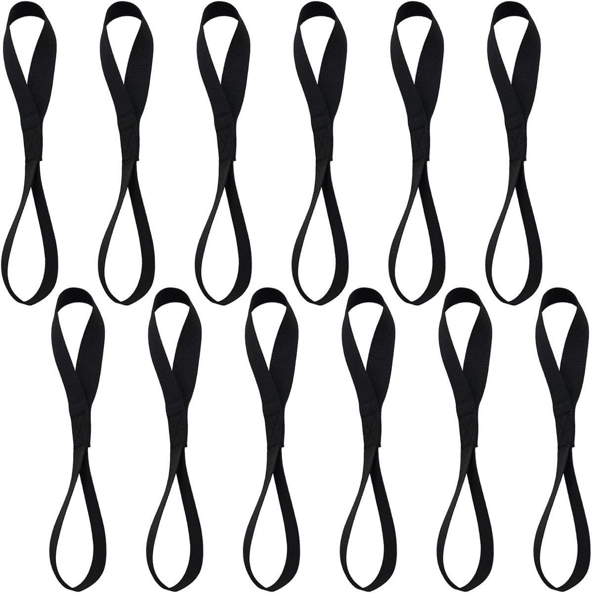 Spanbandlussen - 100 kg Belastbaarheid - Voor Aanhanger - 12 Stuks