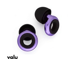 Valu Oordoppen – Earplugs – Festival Oordopjes – Oordoppen Slapen – Gehoorbescherming – Slapen – Focus – 27dB – Metallic Purple