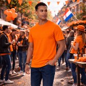 T-shirt Oranje - Koningsdag - EK - WK - Voetbal - Sport - Unisex - 160 g/m² - Taille S