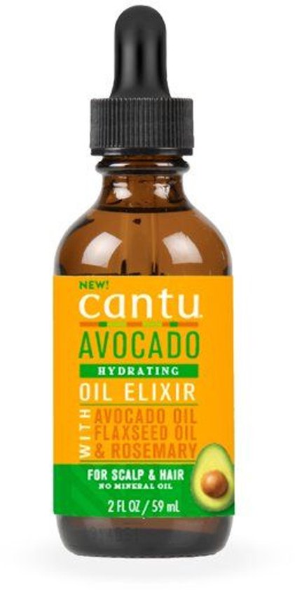 Cantu Avocado Hydrating Hair Oil Elixir 2oz
