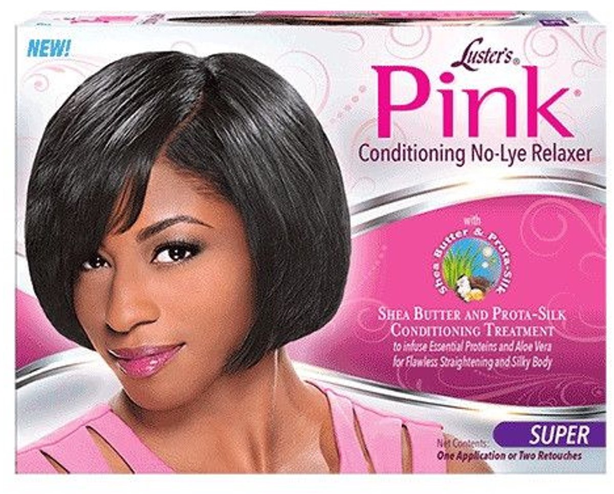 Conditioner Luster Pink Relaxer Kit Super