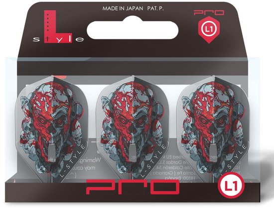 L-Style L1 Pro Ryan Searle V4 Clear Black - Dart Flights van L-Style — afbeelding 3