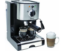 Pomp Espressomachine met Cappuccinostoomfunctie