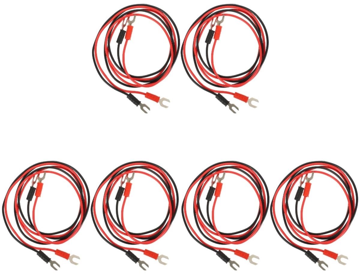 Testkabel Set - Aansluitkabel Platenspeler - Circuit Testen - Dubbele Kop - 100 cm Lang - Diverse Kleuren