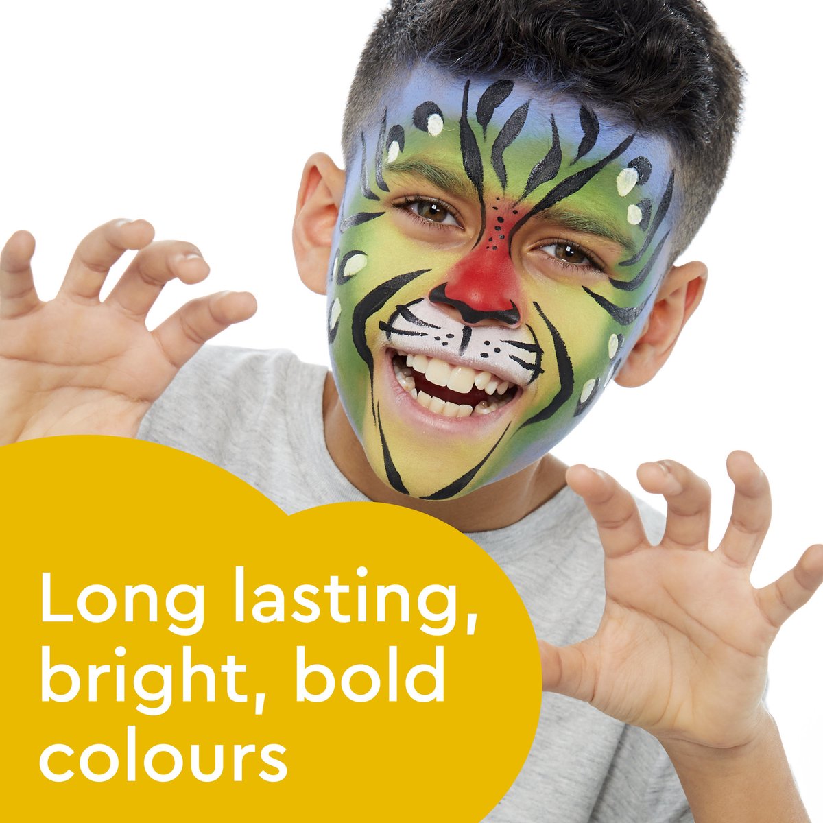 Snazaroo 1172249 Professioneel Face Painting Kit – Compleet Gezichtsschilderingsset voor Evenementen, Festivals & Scholen – Huidvriendelijk, Waterbasis, Inclusief Glitter - Meer dan 1.500 gezichten, eindeloos plezier — afbeelding 2