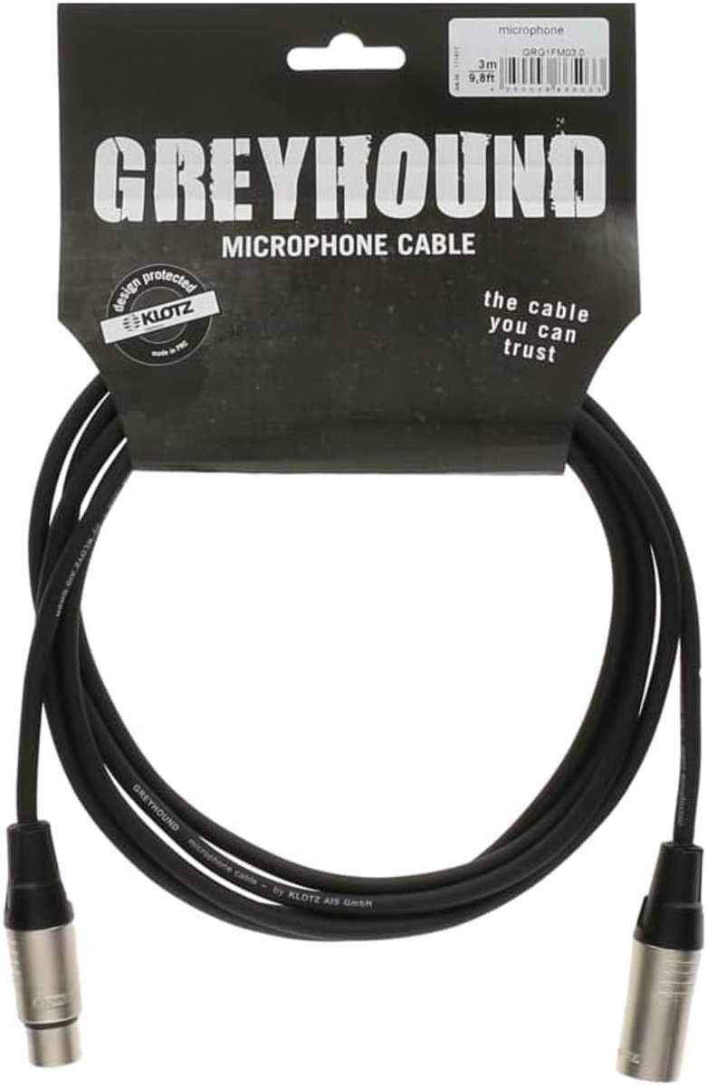 XLR Kabel - Microfoon Kabel - Podcasts Opnemen - Metalen Connectoren - 10 Meter - Zwart