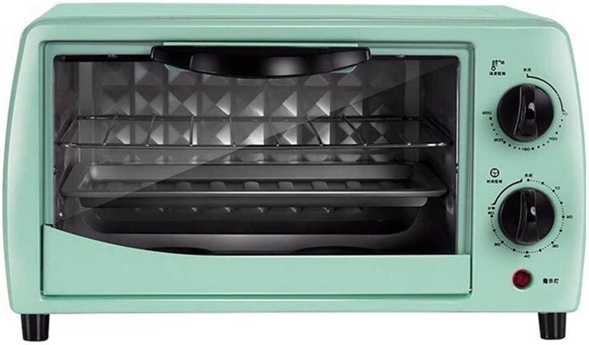 Kleine Oven - Compacte Keukenoven - Snel Bakken - Met Rotisserie - 12 Liter