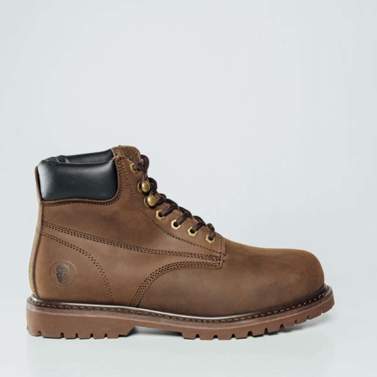 DR. WORKER Premium Veterboots - Werkschoenen - S3 - Veiligheidsneus - Antislip - Waterafstotend - Stalen Neus - Leer - Maat 48