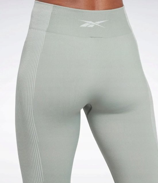 Reebok Serie - Sportlegging - Groen - Dames - Lange Lengte van Reebok — afbeelding 4