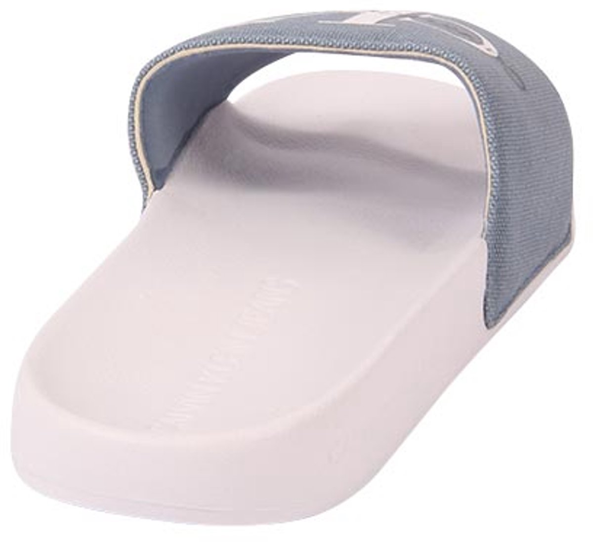 Calvin Klein Jeans Dames Slippers Niebieskie Met Logo Blauw