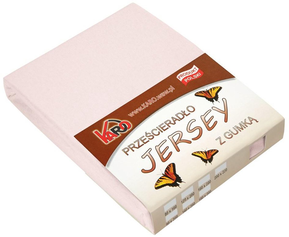 KARO 064 Serie - Hoeslaken - 80x160 - Rood;Roze