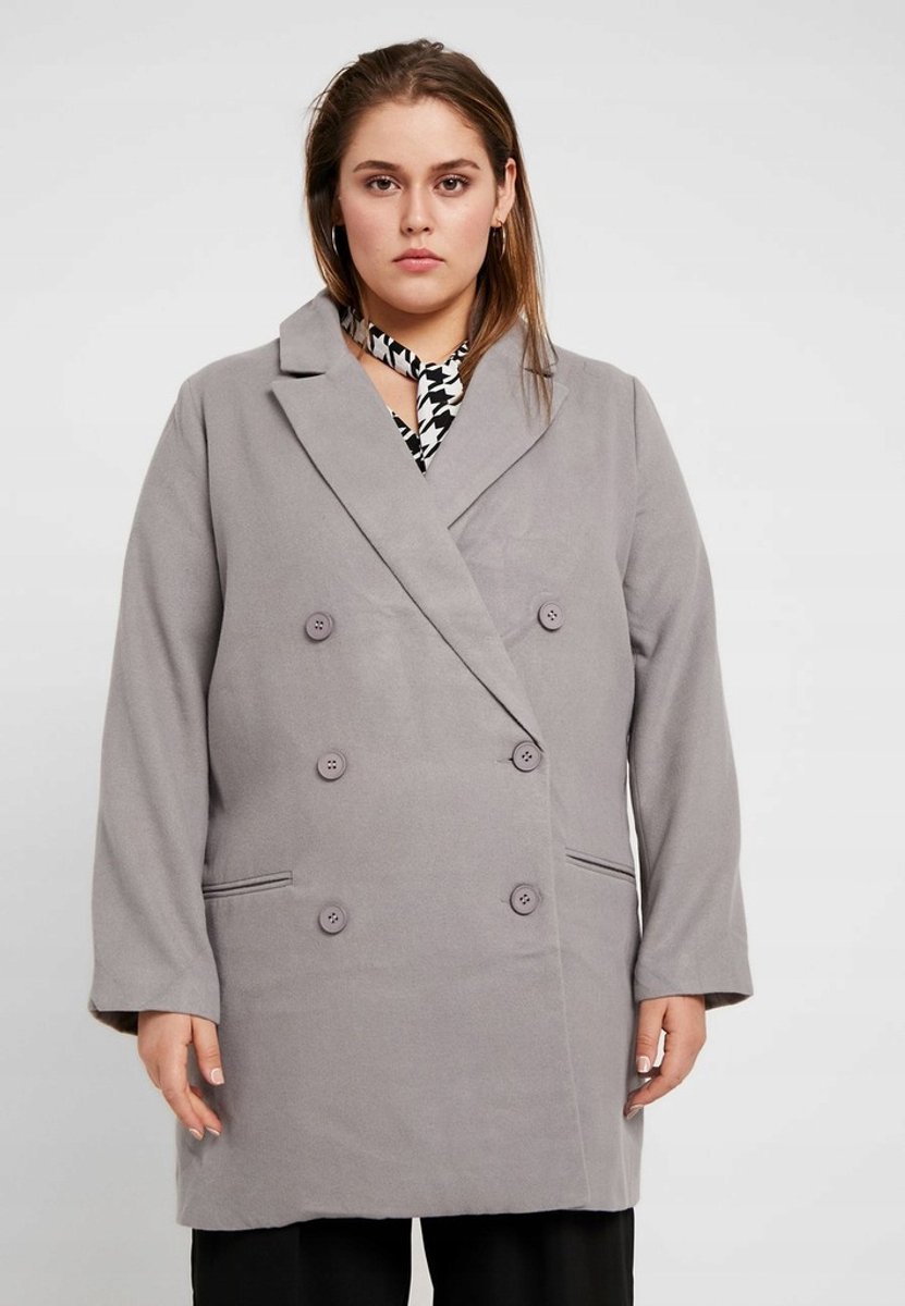 Missguided - Damesjas - Grijs - Plus Size - EU46