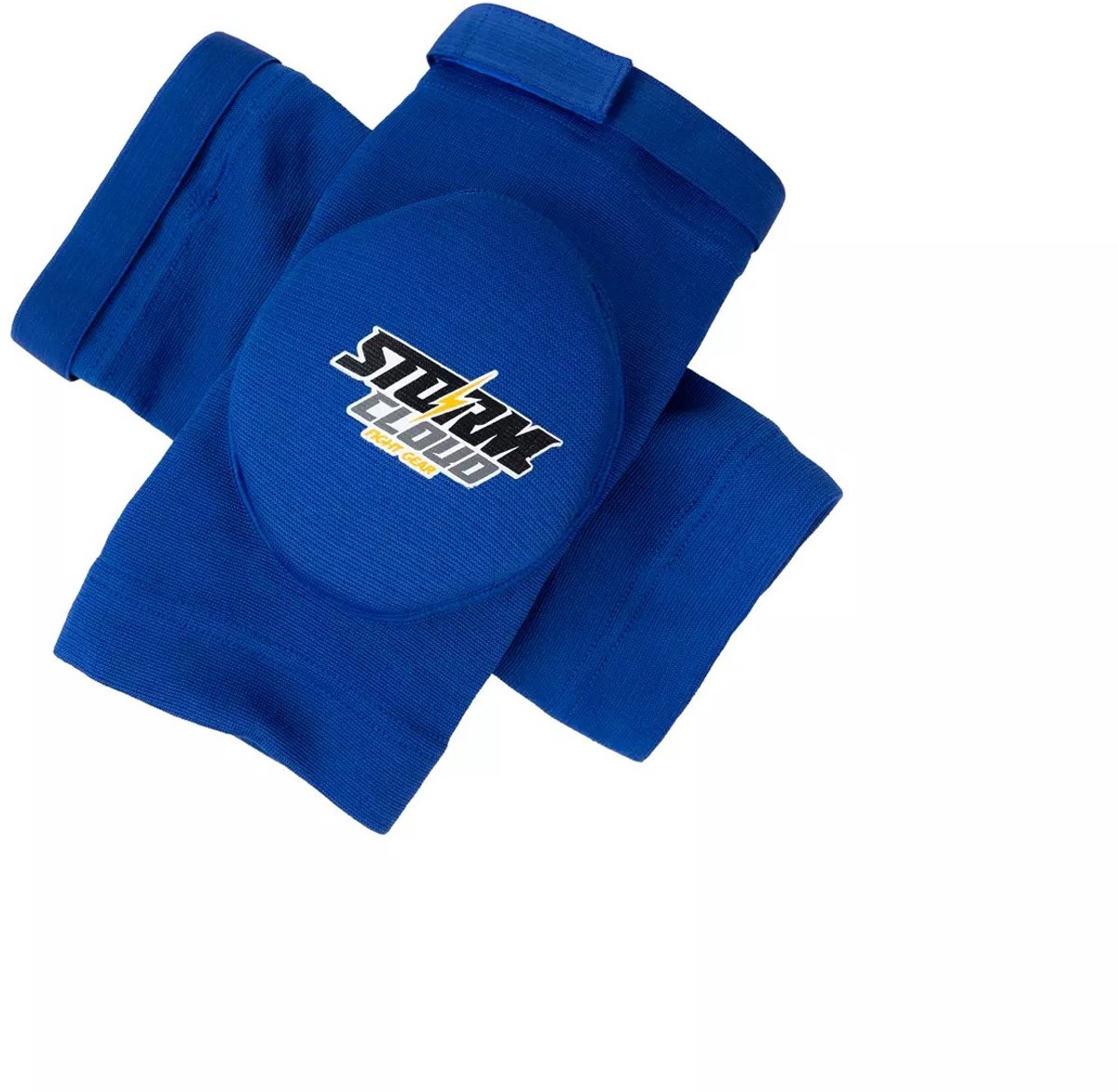 StormCloud x PZMT - Kniebeschermers - MMA & Muay Thai - Blauwe kleur - Dikke schuimlaag - Klittenbandsluiting