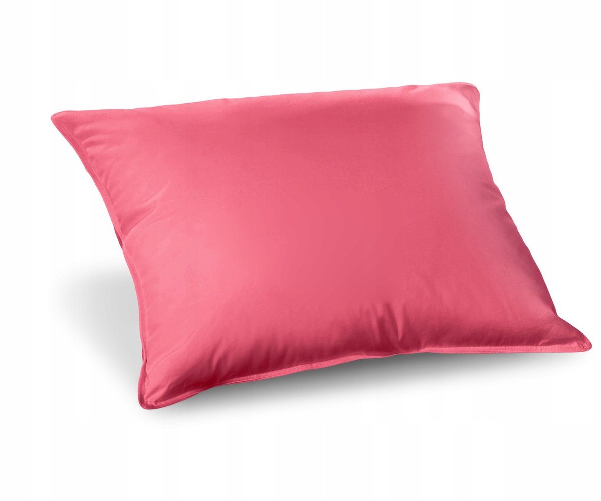 AMW Comfort - Kussen - 50x60 cm - Roze - 100% Katoen