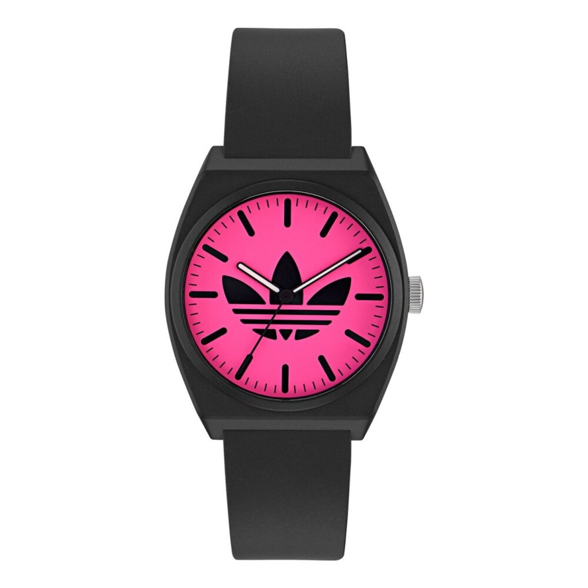 Adidas Originals Project Two AOST25548 Horloge - Resin - Zwart - Ø 38 mm