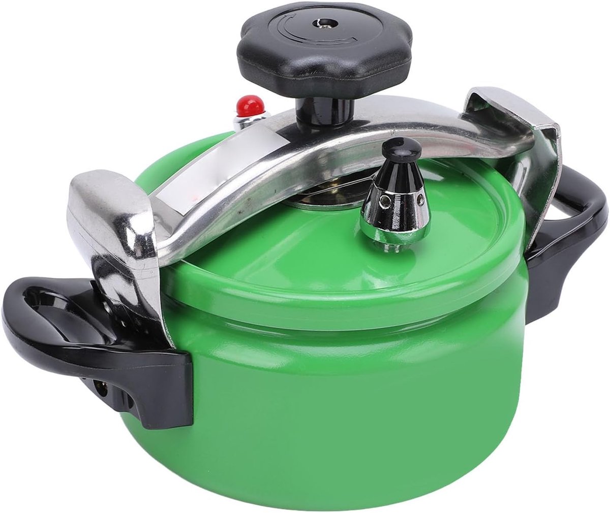 Snelkookpan Aluminium - Drukpan Pan - Snel Koken - Dubbele Bodem - 3 Liter - Groen