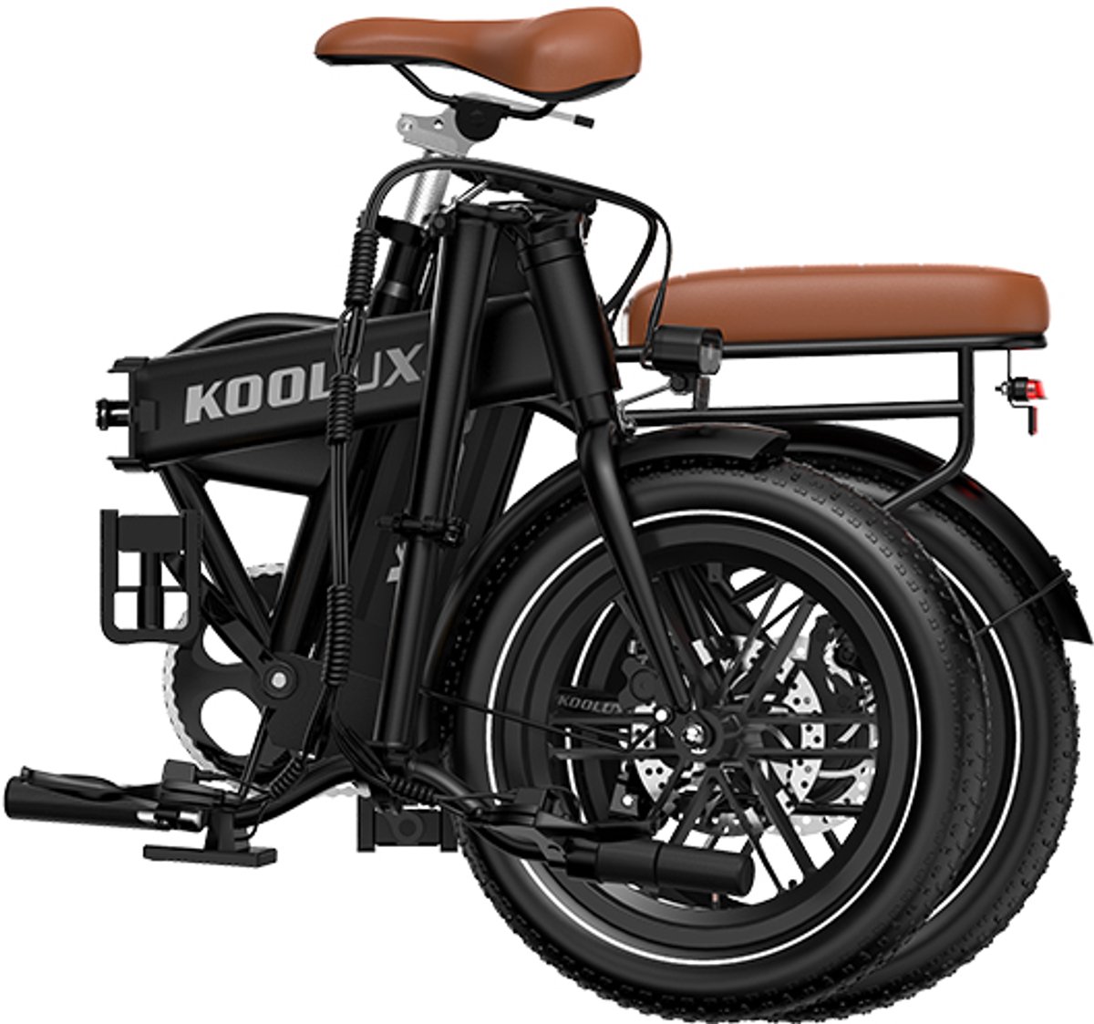 KOOLUX - X10 Elektrische Vouwfiets - 16 x 3.0 Inch Dikke Banden - Maximaal bereik 55km thumbnail 5