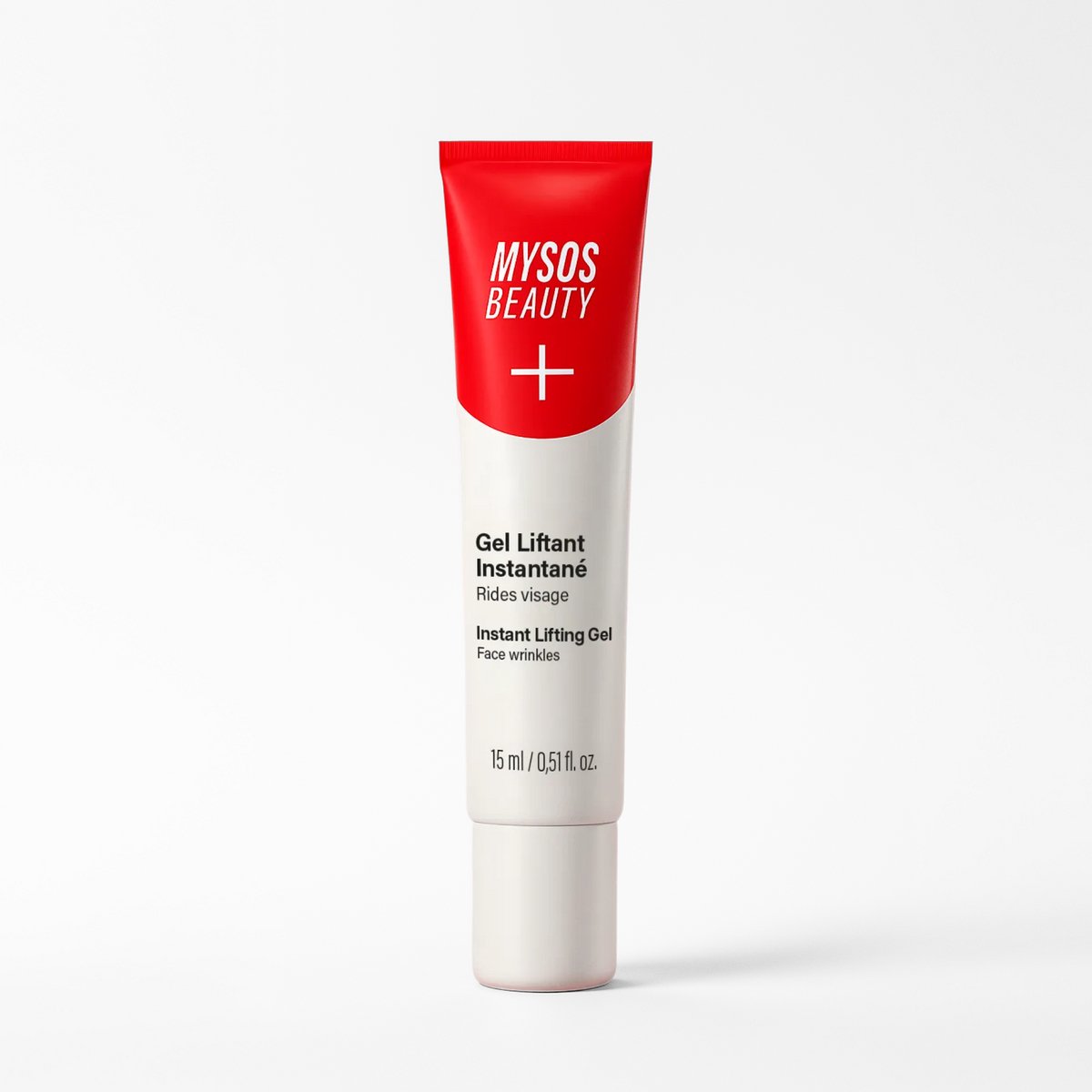 Rimpelvuller - Wallen- en Rimpelcorrector MYSOSBEAUTY - Tijdelijke Liftende Oogcontourcrème met Anti-Age Effect - Directe Liftingverzorging tot 15 uur - Vermindert Wallen onder de Ogen (15 ml)