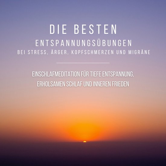 Bewährte Einschlafmeditation für tiefe Entspannung, erhols ... - cover