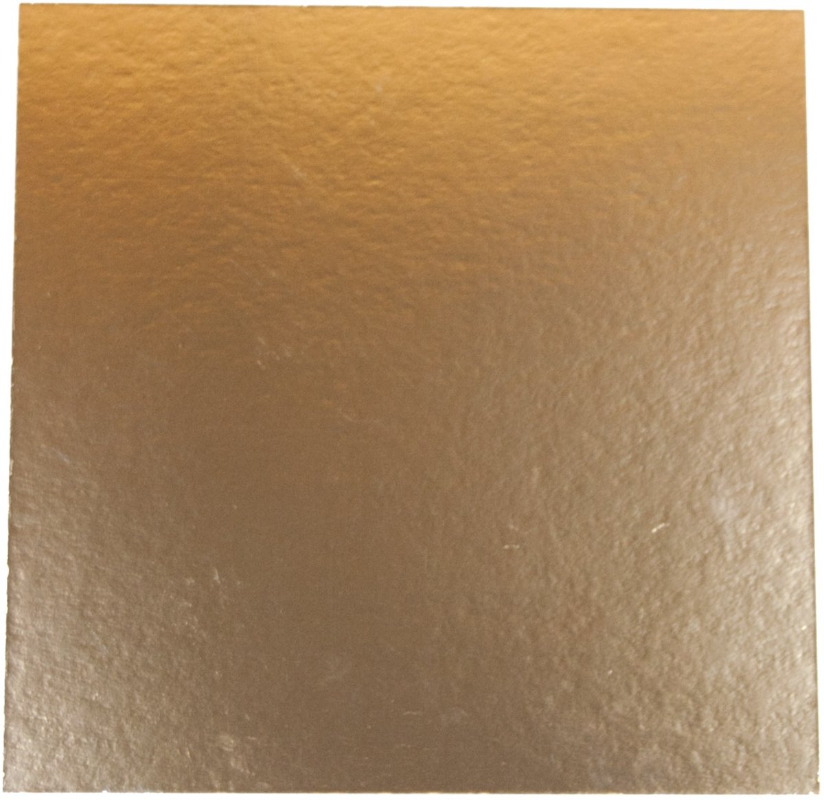 Taartkarton Vierkant Goud/Zwart 32x32cm 50st.