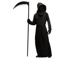 Magere hein kostuum - Grim reaper kostuum - Halloween kostuum - Carnavalskleding - Carnaval kostuum - Volwassenen - One size