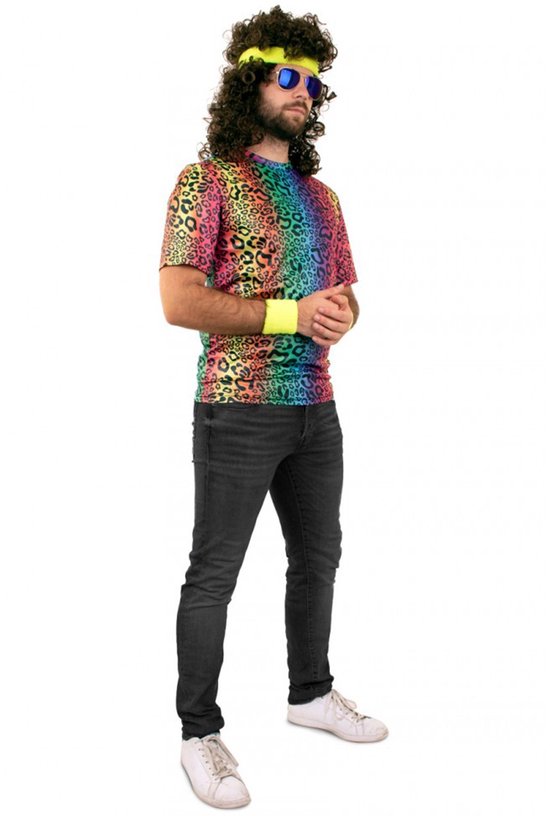 T-shirt neon panter
