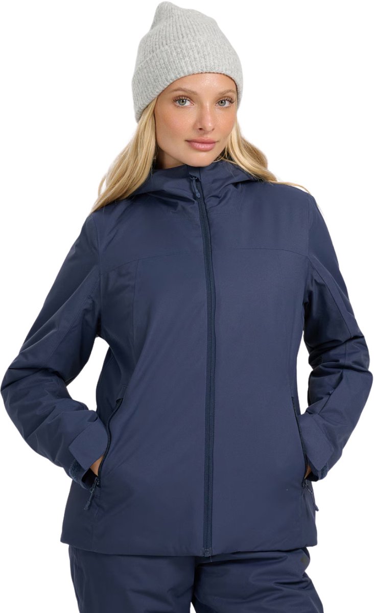 4F Jas Ski Dames Donkerblauw - Maat L