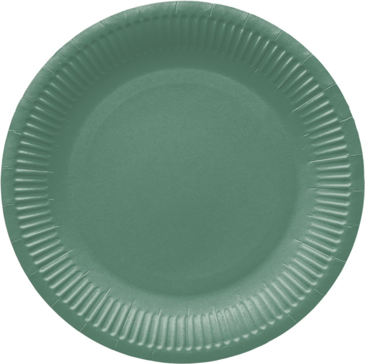 PAW - Papieren bordjes - 23 cm - Dark Green
