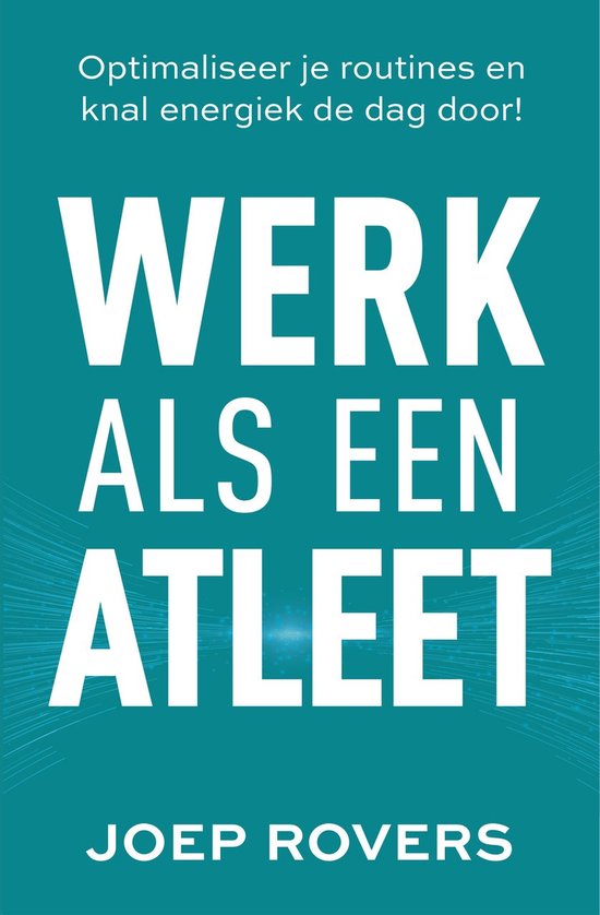 Werk als een atleet - cover