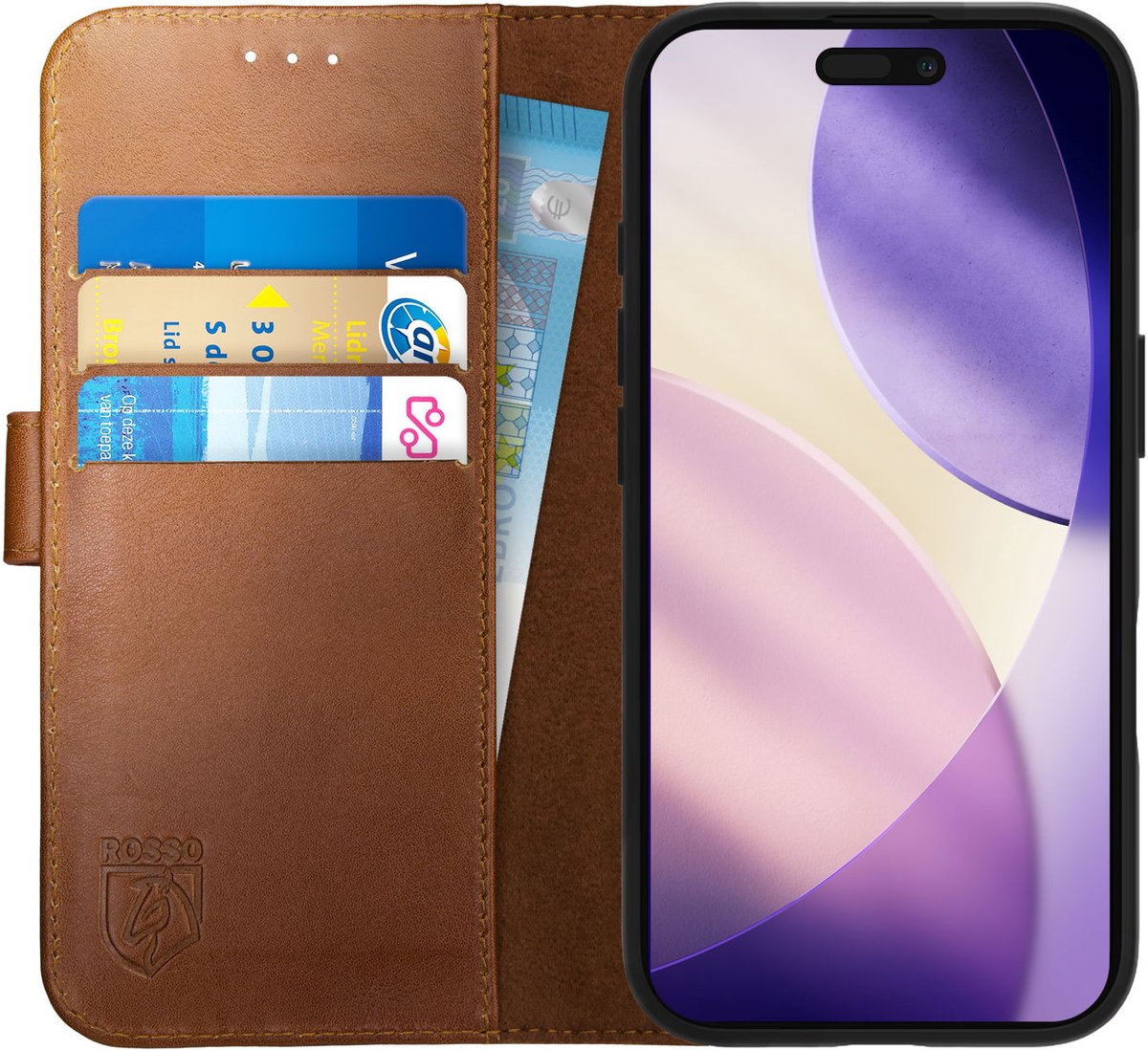 iPhone 16 Pro Max Leren hoesjes | Gratis verzending
