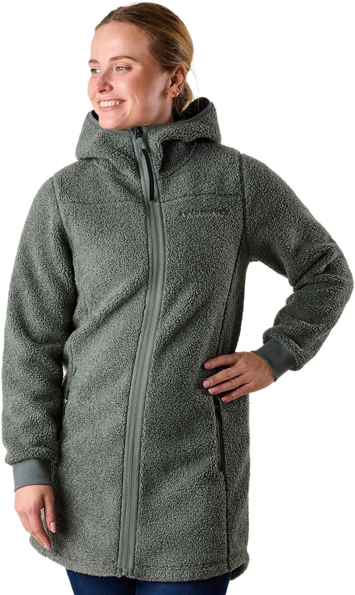 Swedemount Lofoten Pile jas – Damestrui Groen