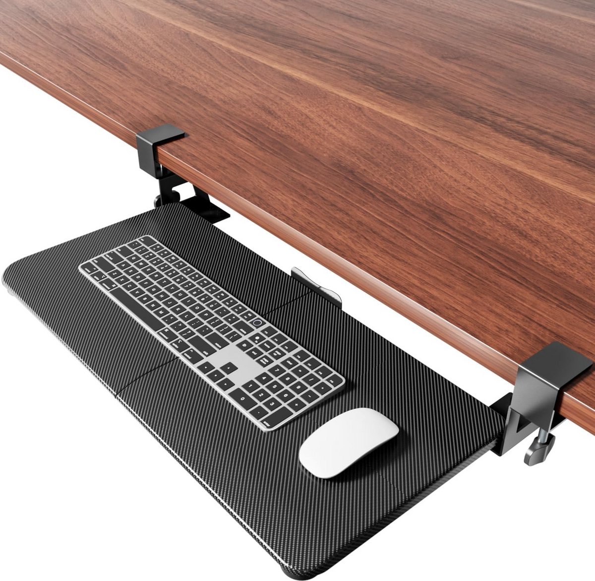 Toetsenbordlade Onder Bureau 66x28 cm - Uittrekbaar en Ergonomisch