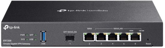 TP-Link TL-ER7206 SafeStream VPN-router voor zakelijk netwerkbeheer