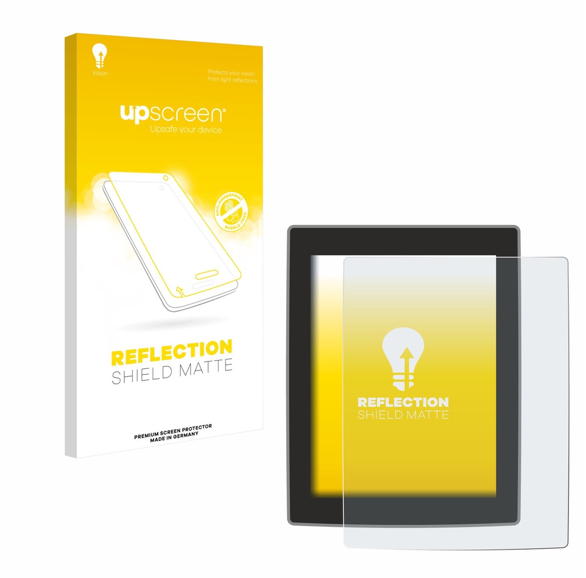 upscreen - Screenprotector voor Volvo XC90 11.2" - Folie Beschermfolie anti glare matte