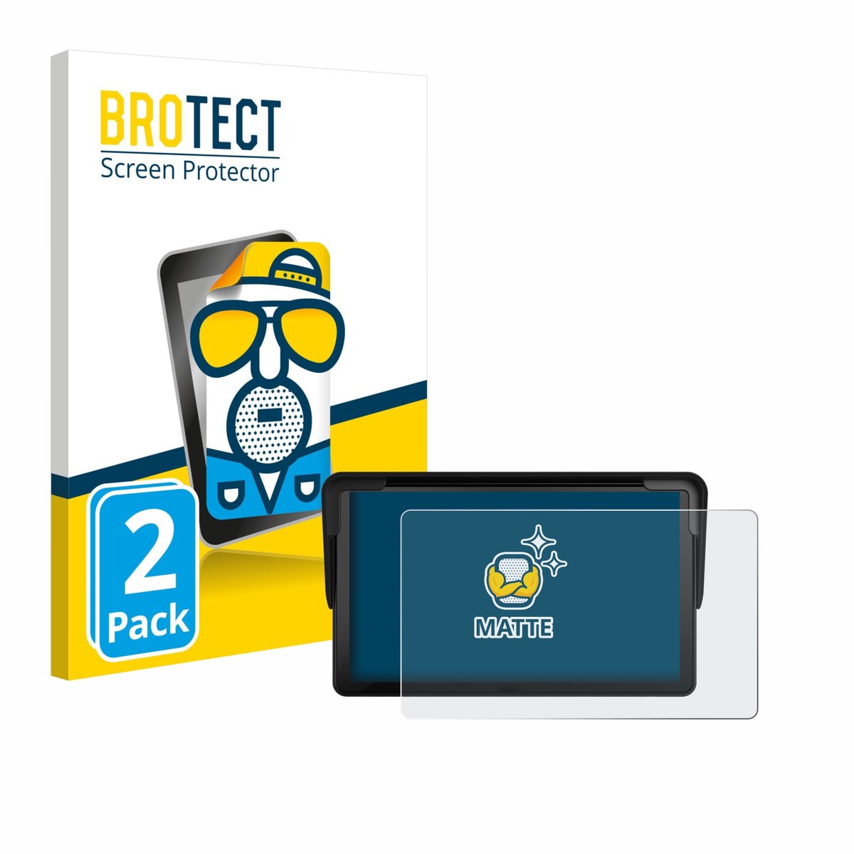 BROTECT - Screenprotector voor Carpuride V3 7" - Folie Beschermfolie matte 2 Stuks